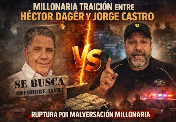 Ruptura de Socios: Jorge Elías Castro y Héctor Dager, presunta millonaria malversación detrás de su separación